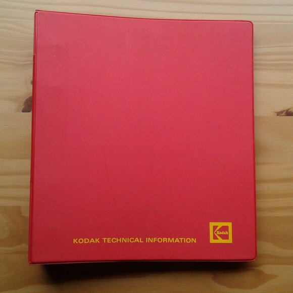 Kodak Other - Kodak Technical Information Binder, Vintage, 1970s
